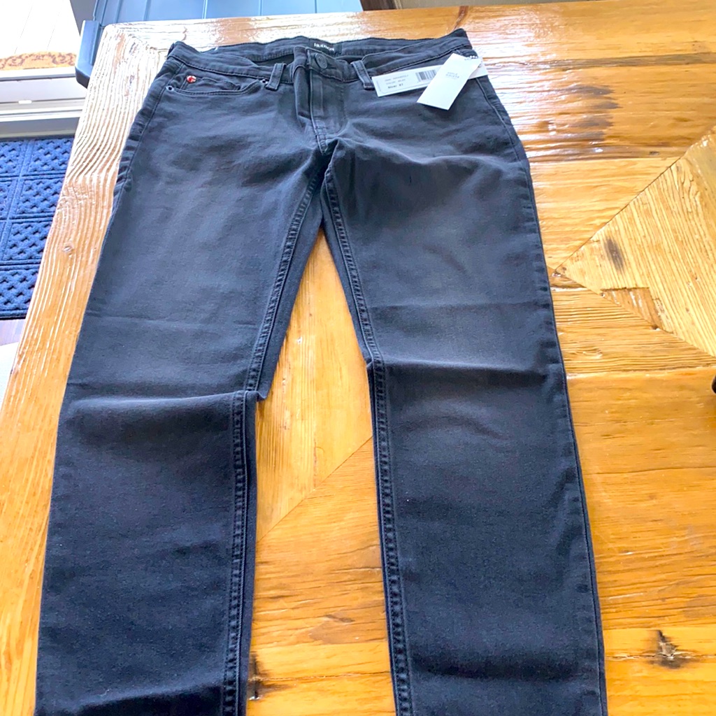 New Hudson Krista Skinny Black Jeans